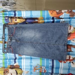 Cato Girls Long Denim Skirt Size 10